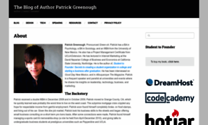 Patrickgreenough.com thumbnail