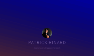 Patrickrinard.com thumbnail