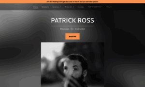 Patrickrossmusic.com thumbnail