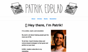 Patrikedblad.com thumbnail