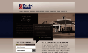 Patriot-bank.com thumbnail