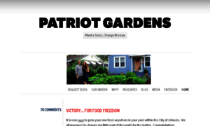 Patriot-gardens.com thumbnail