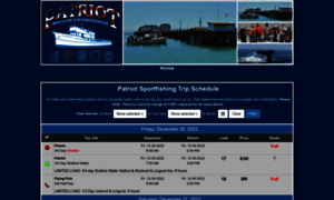 Patriot.fishingreservations.net thumbnail