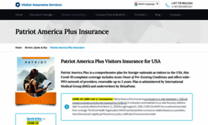 Patriotamericainsurance.com thumbnail