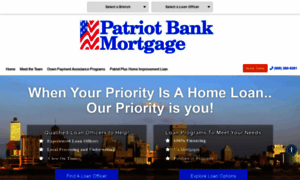 Patriotbankmortgage.com thumbnail