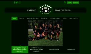 Patriotflagfootball.com thumbnail