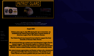 Patriotguardks.org thumbnail