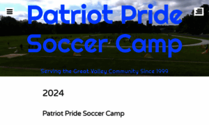 Patriotpridesoccercamp.com thumbnail