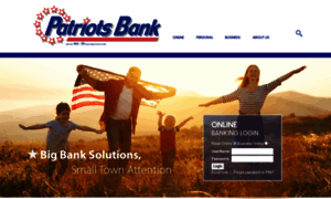 Patriotsbank.com thumbnail