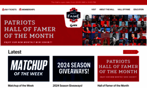 Patriotshalloffame.com thumbnail