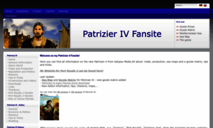 Patrizier4-fansite.de thumbnail