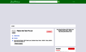 Patroninfotech.zumvu.com thumbnail