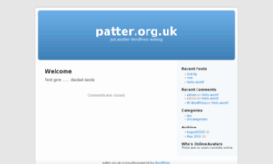 Patter.org.uk thumbnail