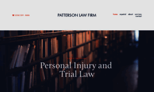 Patterson-law-firm.com thumbnail