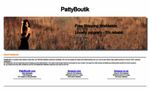 Pattyboutique.com thumbnail