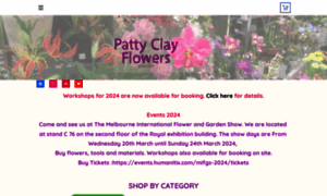 Pattyclayflowers.com thumbnail