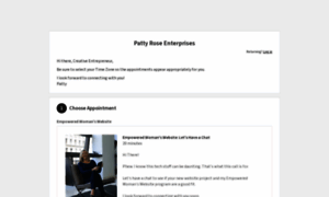 Pattyrose.acuityscheduling.com thumbnail