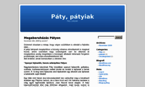 Patyiak.bloglog.hu thumbnail