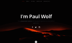 Paul-wolf.de thumbnail