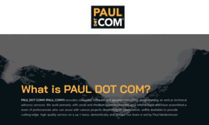 Paul.com thumbnail