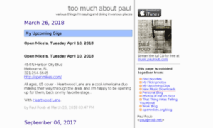 Paul.roub.net thumbnail