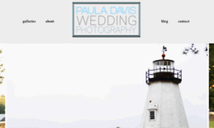 Pauladavisweddingphotography.com thumbnail