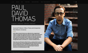 Pauldavidthomas.net thumbnail