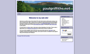 Paulgriffiths.net thumbnail