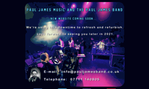 Pauljamesband.co.uk thumbnail