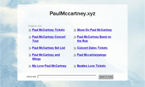 Paulmccartney.xyz thumbnail