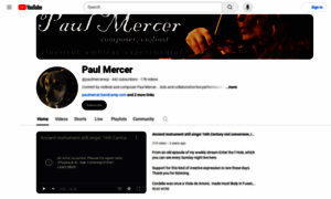 Paulmercermusic.com thumbnail