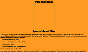 Paulrichards.net thumbnail