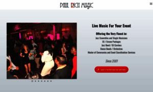 Paulrichmusic.com thumbnail