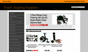 Pauls-angling-supplies.co.uk thumbnail