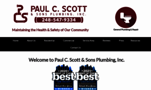 Paulscottplumbing.com thumbnail