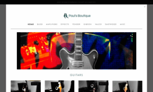 Paulsguitarboutique.com thumbnail