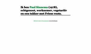 Paulsinnema.nl thumbnail