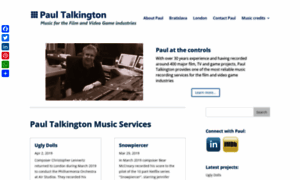 Paultalkingtonmusic.com thumbnail