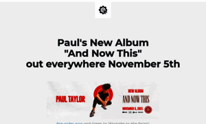 Paultaylorsax.com thumbnail