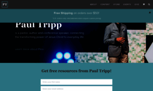 Paultripp.sitewrench.com thumbnail