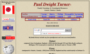 Paulturner.ca thumbnail