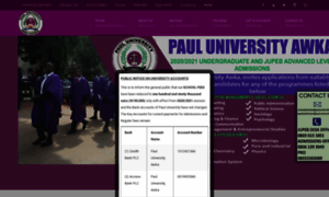 Pauluniversity.edu.ng thumbnail