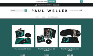 Paulweller.parlophonestore.co.uk thumbnail