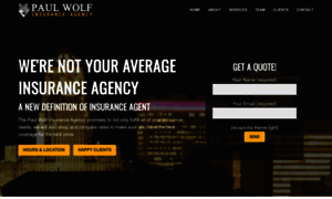 Paulwolfagency.com thumbnail