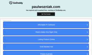 Paulwozniak.com thumbnail