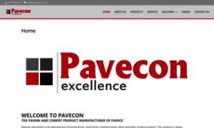 Pavecon.co.za thumbnail