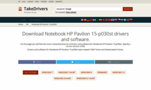 Pavilion-15-p030st.takedrivers.com thumbnail