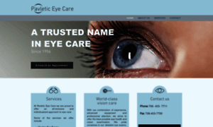 Pavleticeyecare.com thumbnail