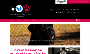 Pawfectpetfoods.com.au thumbnail