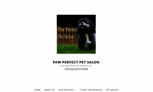 Pawperfectpetsalon.com thumbnail